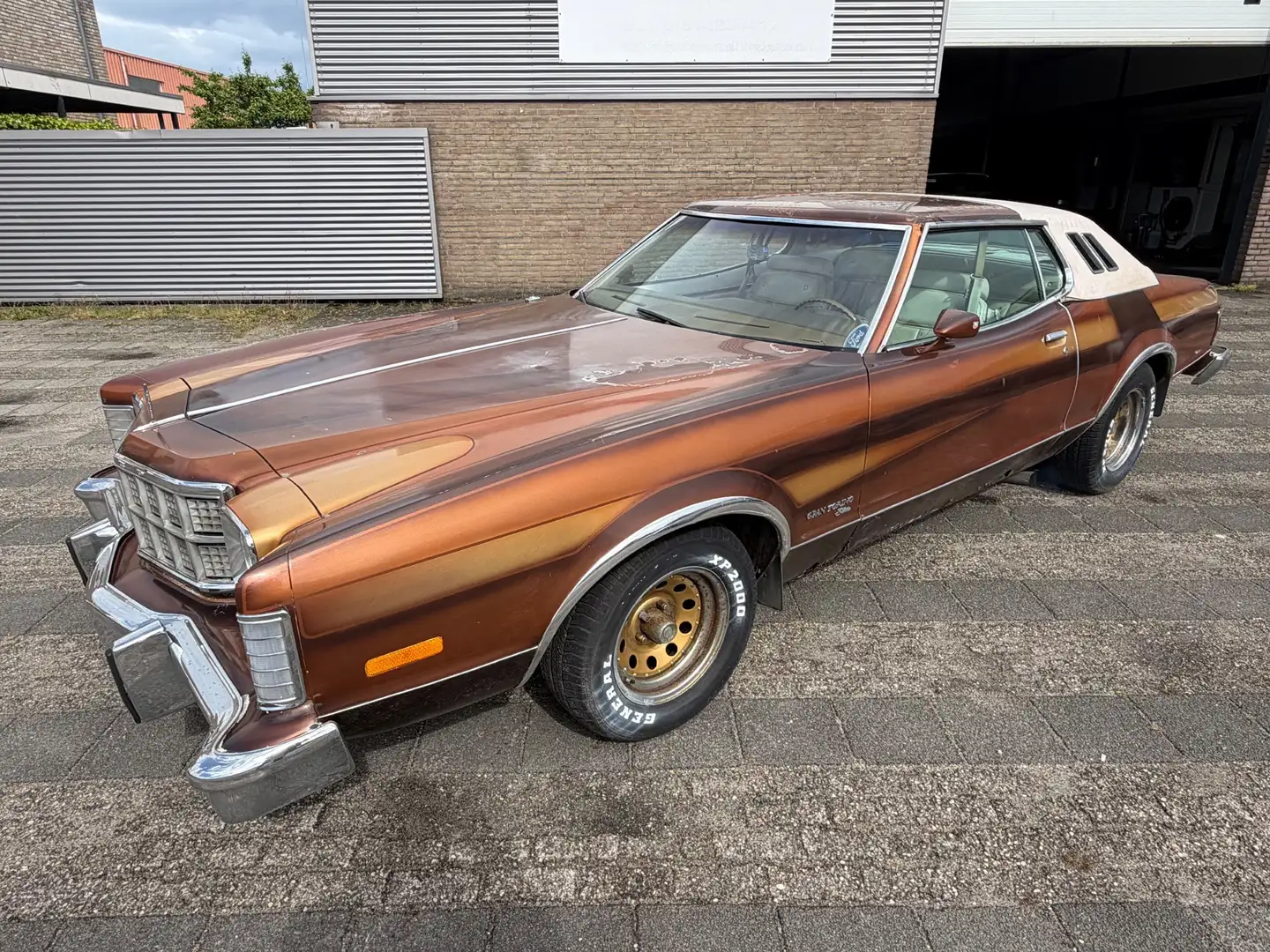 Ford Gran Torino USA 5.7 V8 Hardtop Braun - 1