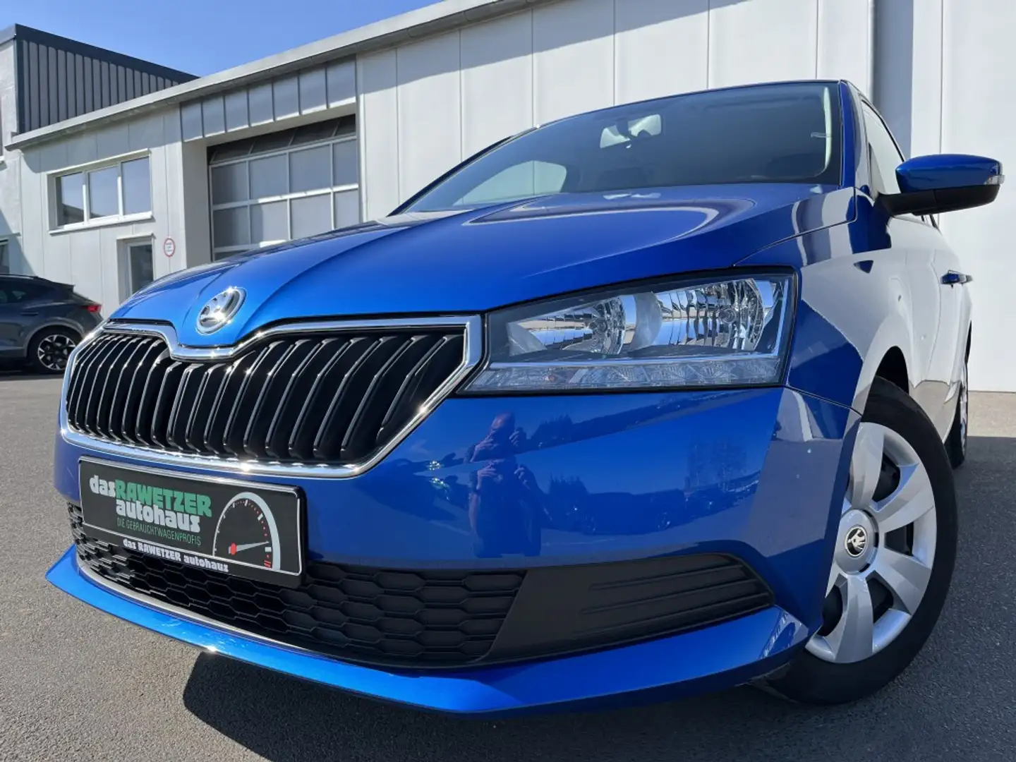 Skoda Fabia 1.0 TSI Active Cool Plus 100€ m. 20% Anzahlung D Blue - 1