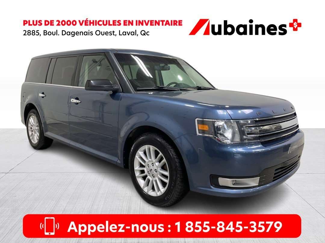 2019 Ford Flex SEL Mags 7 Places Cuir GPS Sièges Chauffants Camér