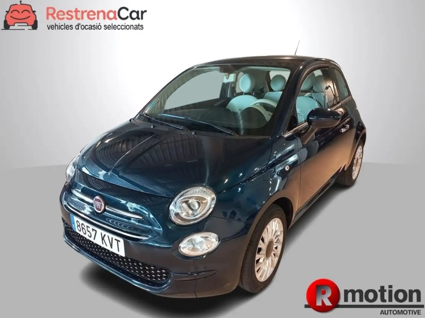 Fiat 500 1.2 LOUNGE S&S 69 3P CONNECT Azul - 1