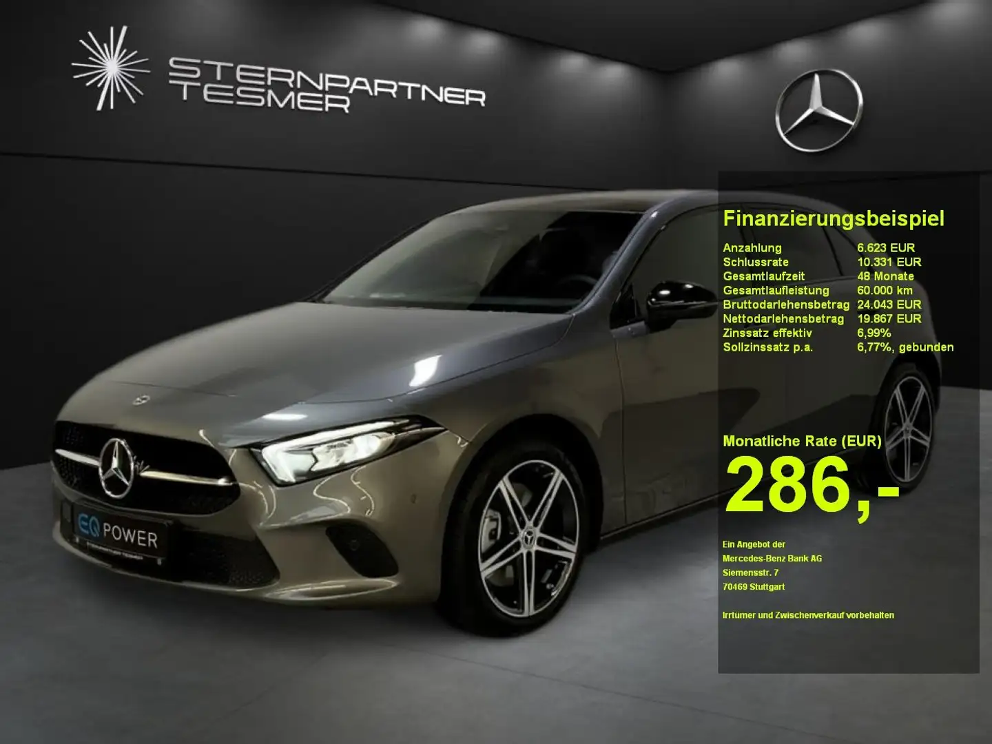 Mercedes-Benz A 250 e Progressiv, Night, Pano-D, Kamera, CarPl Grigio - 1
