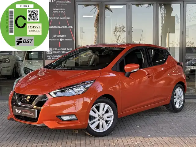 Nissan Micra IG-T Orange Vibes 100