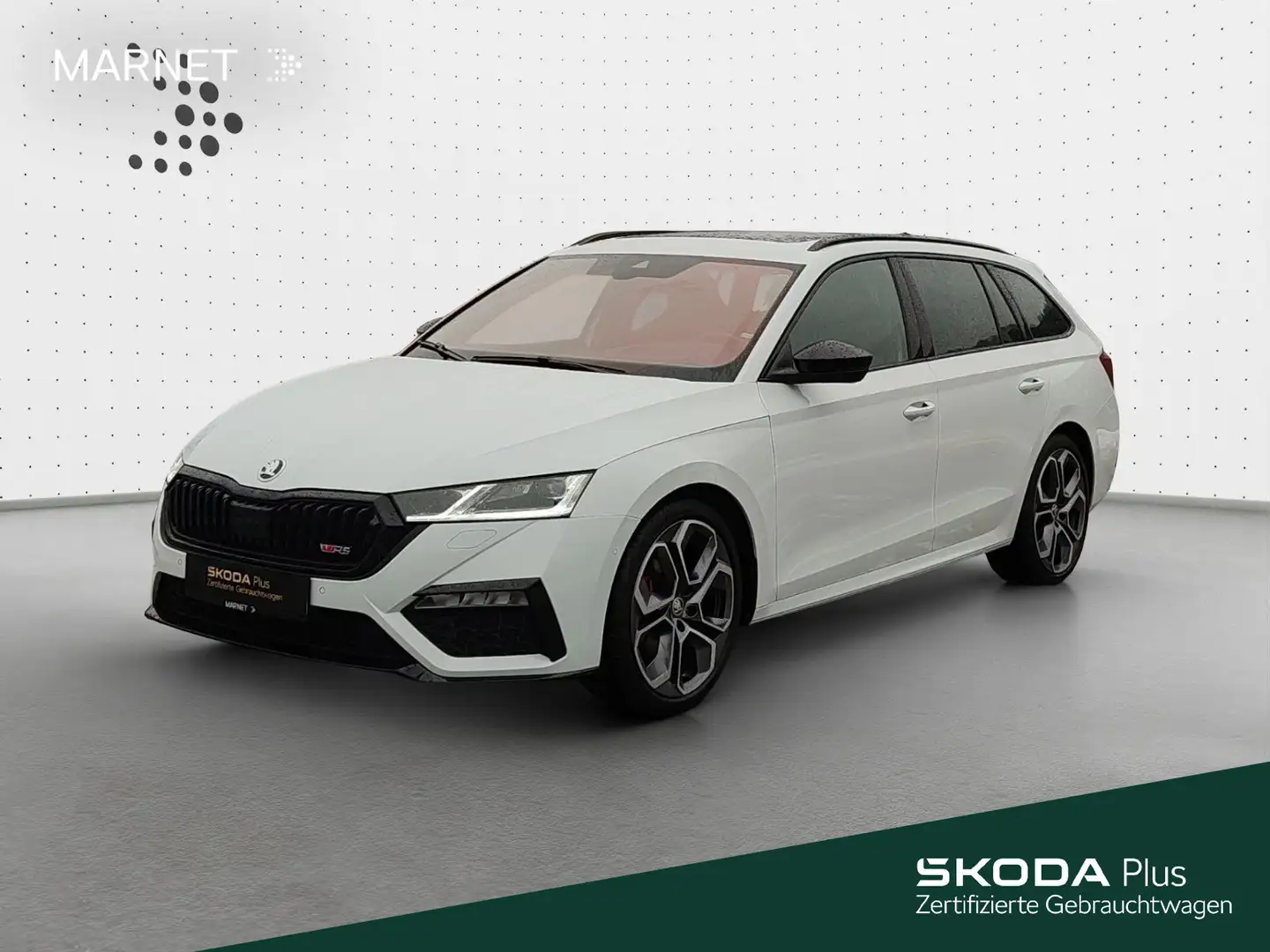 Skoda Octavia Combi 2.0 TDI DSG RS Plus 4x4 Navi*Pano Weiß - 1