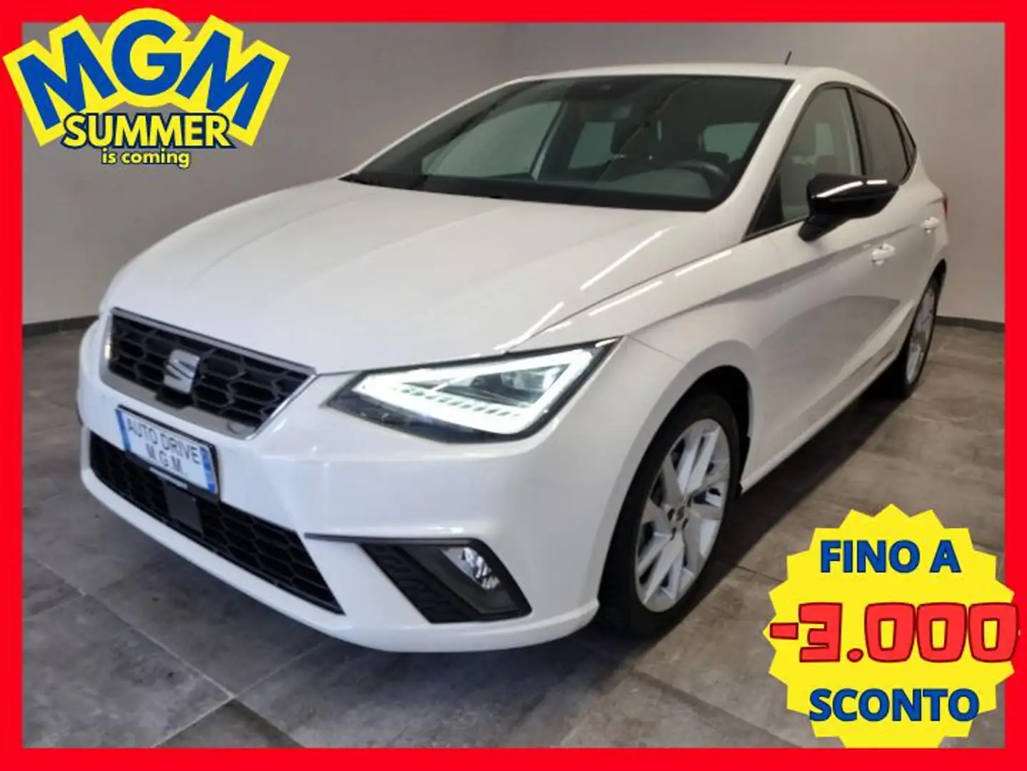 SEAT Ibiza 1.5 TSI EVO ACT DSG 5 porte FR Alb - 1