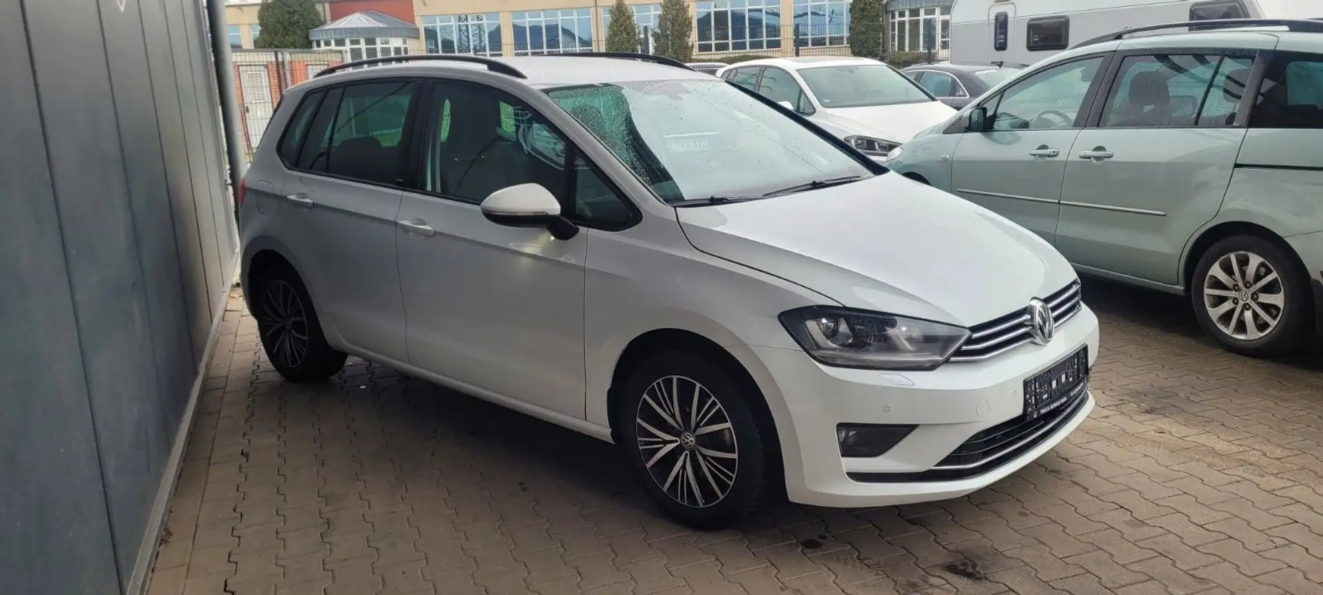 Volkswagen Golf Sportsvan Allstar Xenon PDC ACC Blanc - 1