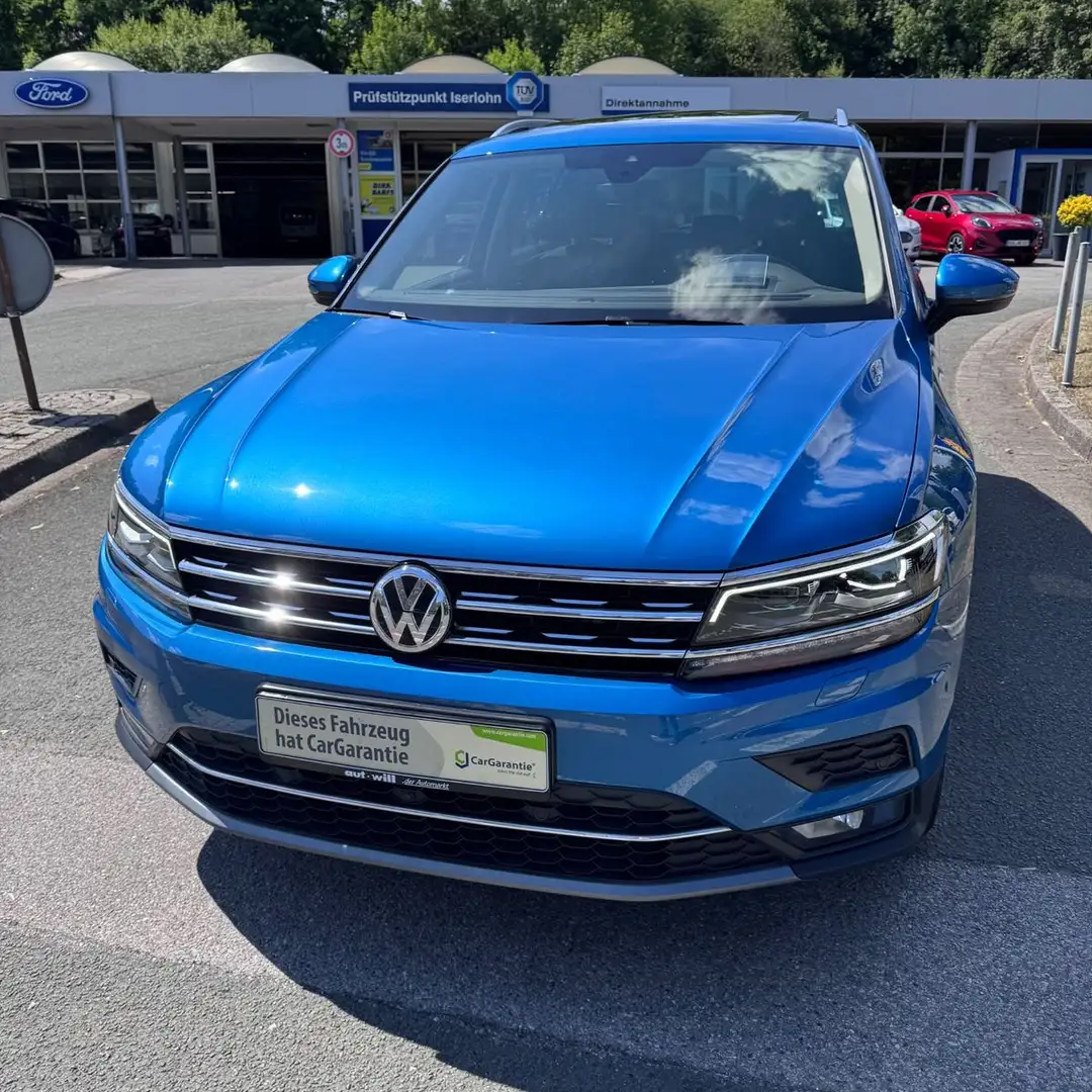 Volkswagen Tiguan Highline 4Motion Automatik Panorama Blu/Azzurro - 2