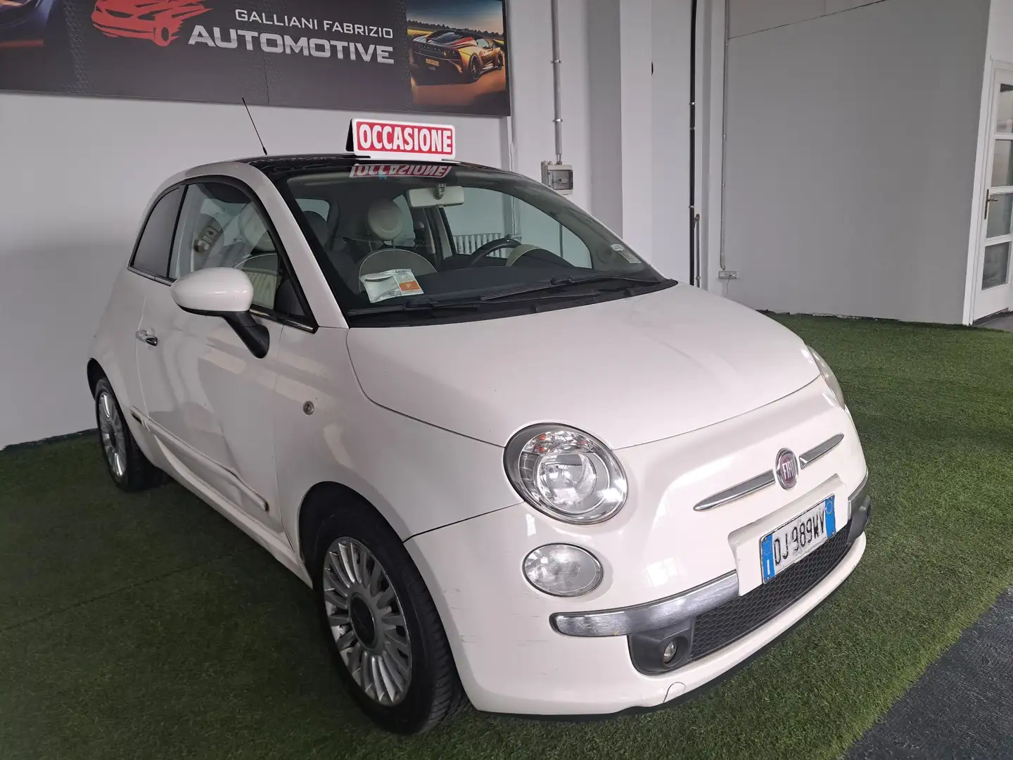 Fiat 500 500 1.2 Lounge 69cv Bianco - 1