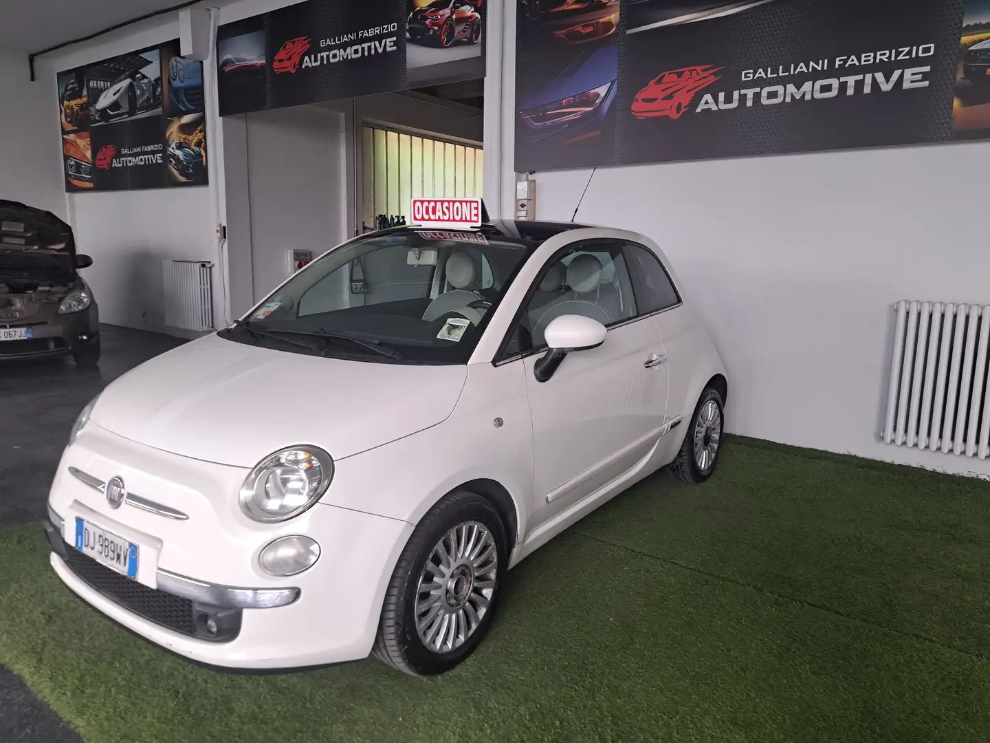 Fiat 500 500 1.2 Lounge 69cv Blanc - 1