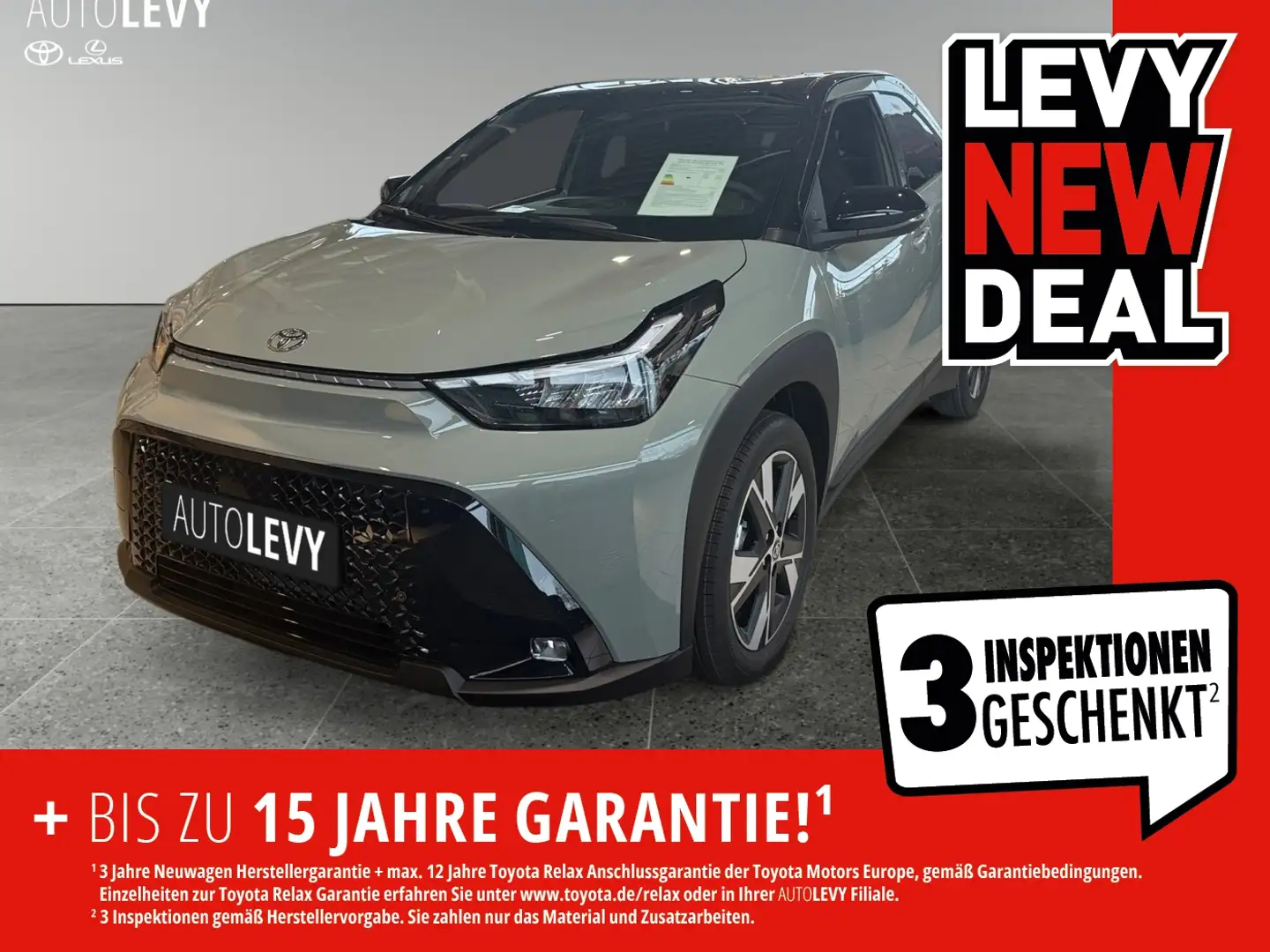 Toyota Aygo X Hybrid 2026 Technikpaket *NEUES MODELL* Green - 1