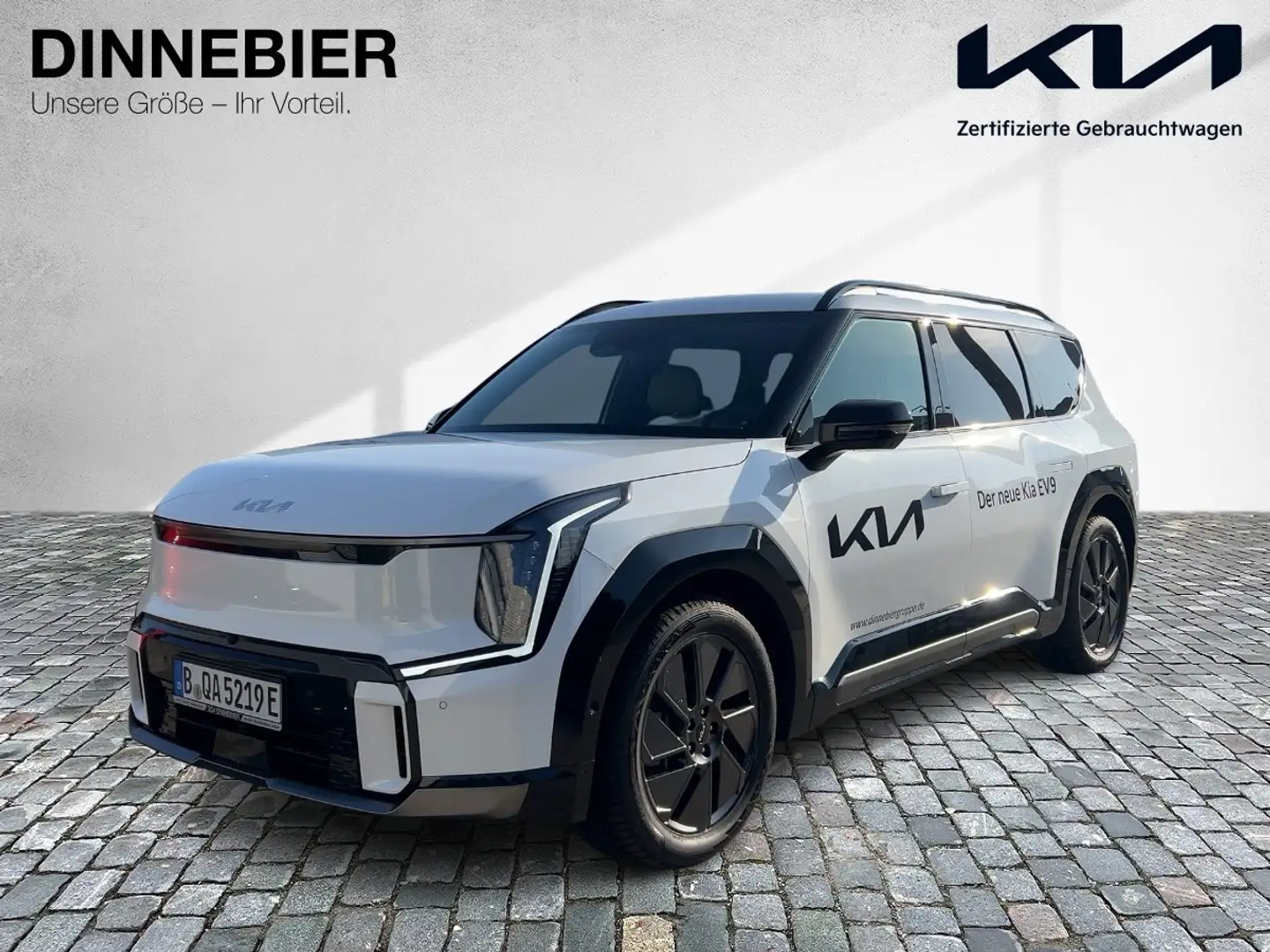 Kia EV9 GT-LINE LAUNCH EDITION AWD Glasdach+360° Weiß - 2