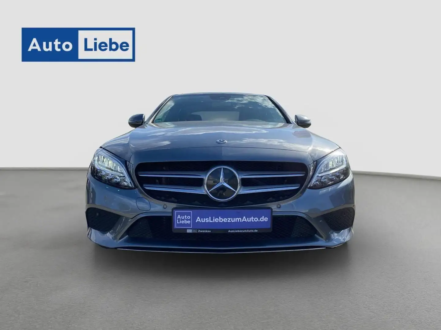 Mercedes-Benz C 200 AVANTGARDE 1.6CDI 9G-TRONIC-LED|ACC|KLIMA|NAVI- Gris - 2