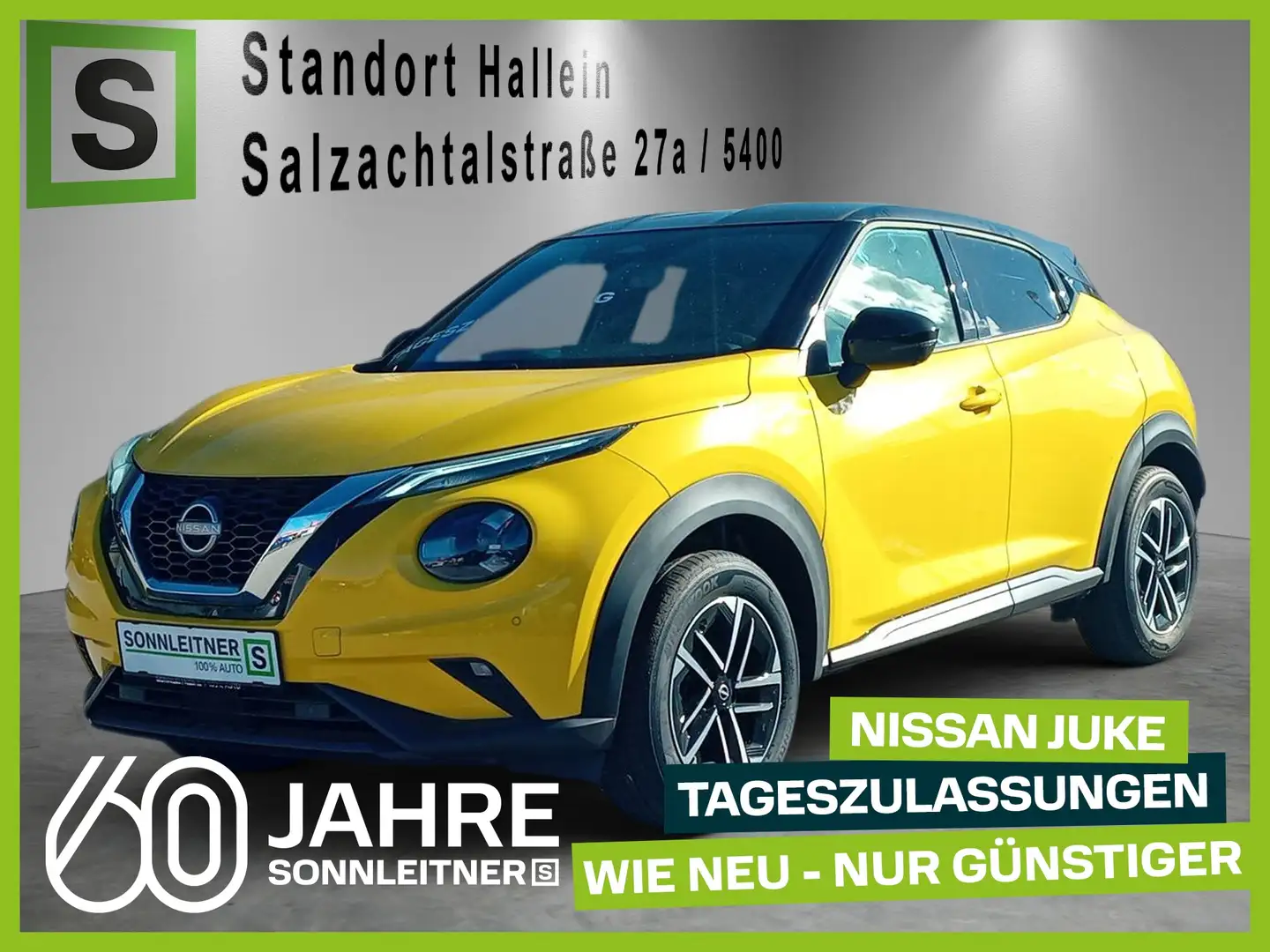 Nissan Juke JUKE N-Connecta+ 1.0 DIG-T 114 PS 7DCT Gelb - 1
