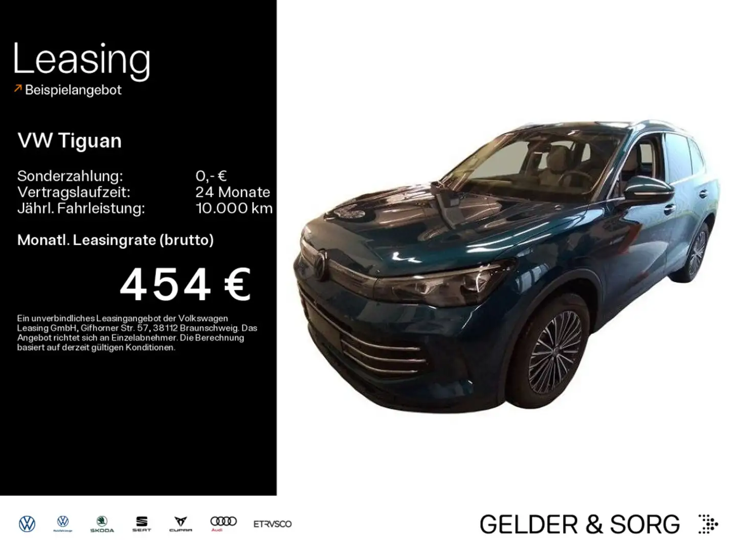 Volkswagen Tiguan Elegance 2.0 TDI 4M*Matrix*AHK*HuD*Pano Bleu - 1