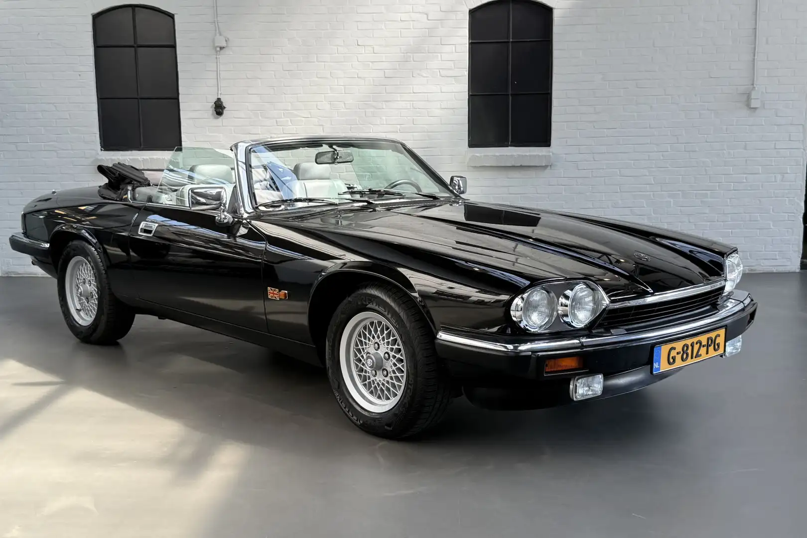 Jaguar XJS 4.0 Convertible Europese auto. Volledig gedocument Noir - 1