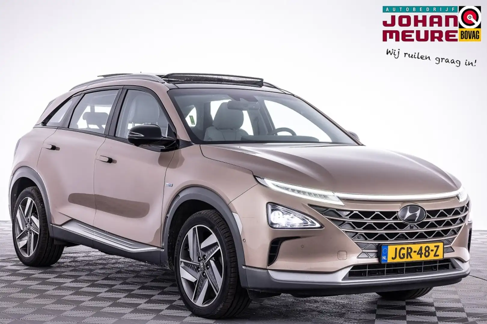Hyundai NEXO FCEV Plus Pack **WATERSTOF** | PANORAMADAK | LEDER Brun - 1