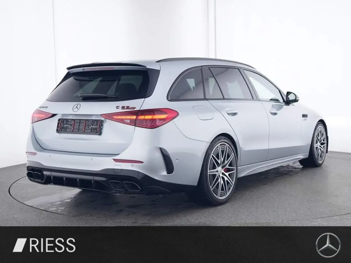 Mercedes-Benz C 63 AMG S E T PERF SITZ PREMI+ AERO NIGHT GUARD Silber - 2