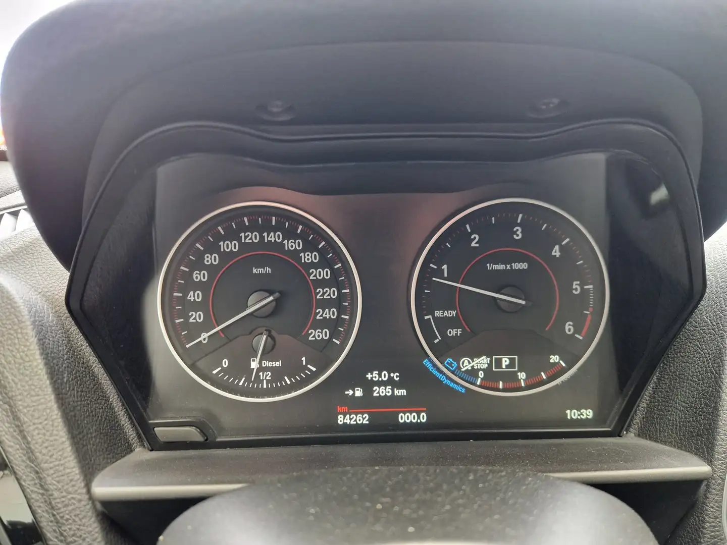 BMW 120 d Sport Line *TÜV NEU*Klima*SHZ*Navi*PDC*LED* Grau - 2