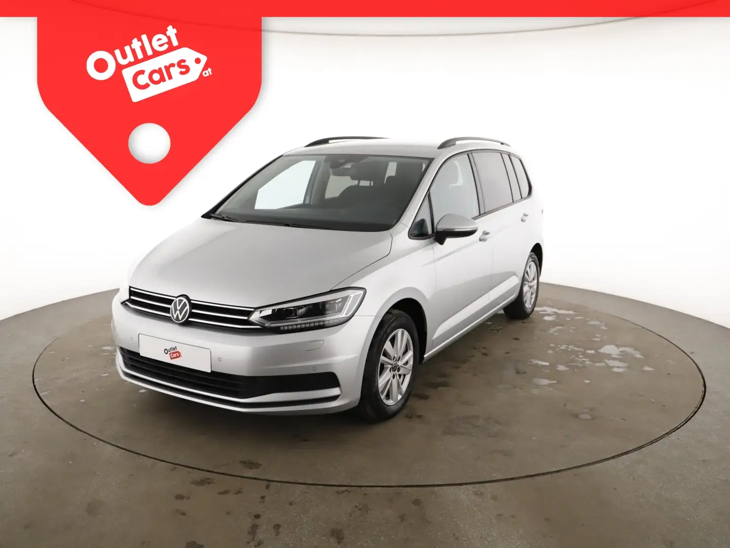 Volkswagen Touran 2.0 TDI BMT Comfortline AUT Silber - 1