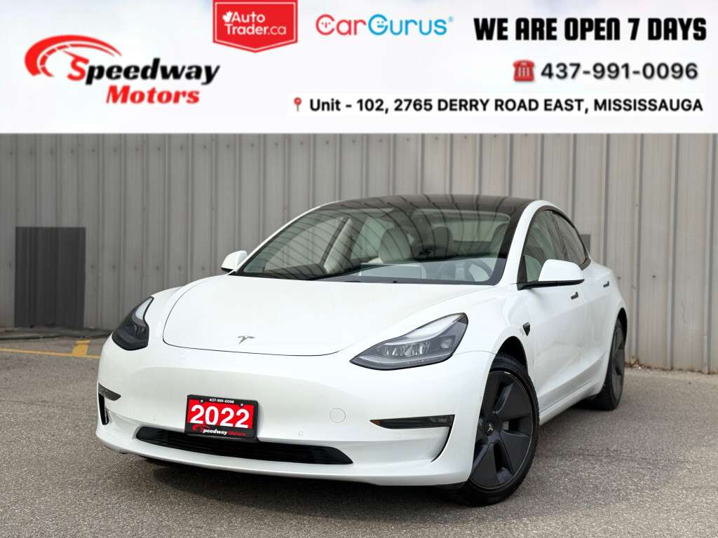 2022 Tesla Model 3 LONG RANGE AWD/ NAVIGATION/ BACKUP CAMERA/ ADAPTIV