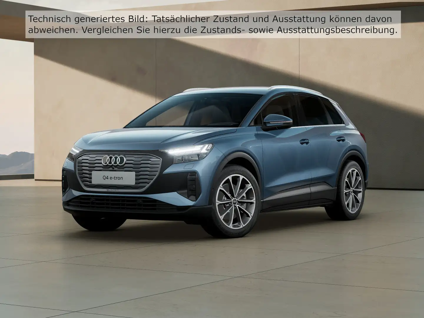 Audi Q4 e-tron 40 / Sonos, Matrix, AR-HuD, Navi, AHK Blau - 2