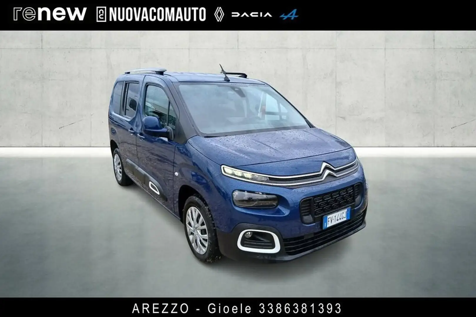 Citroen Berlingo berlingo 1.5 bluehdi 100cv S&S M combi N1 Feel Blu/Azzurro - 2
