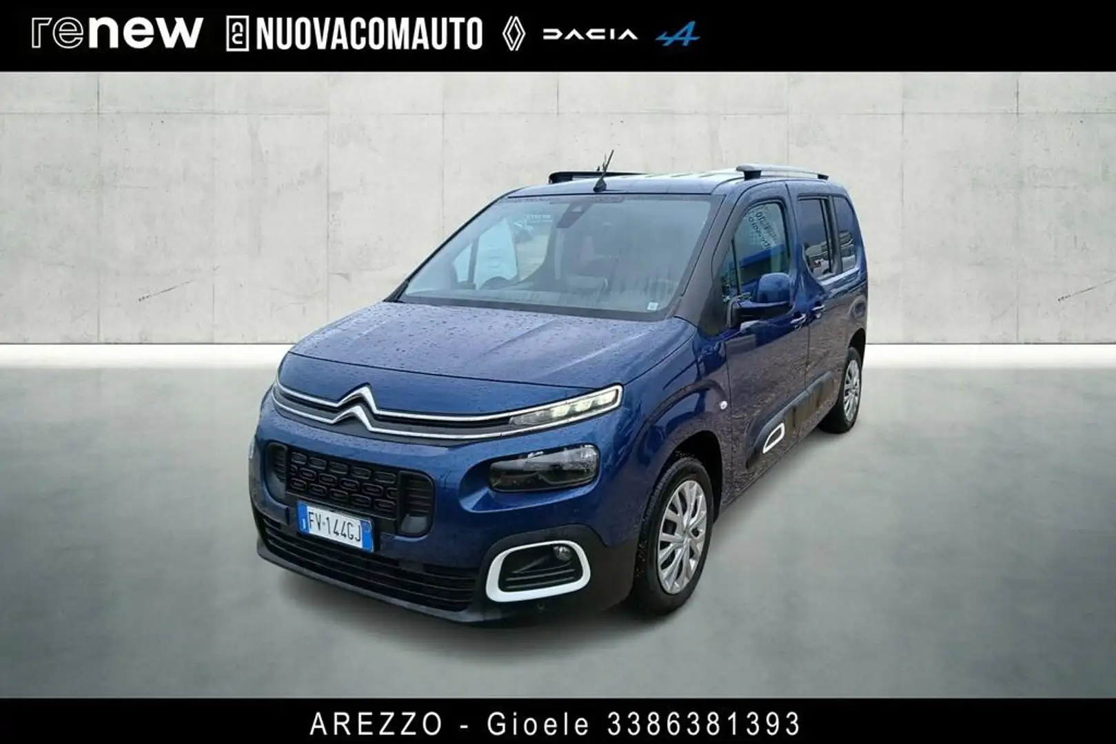 Citroen Berlingo berlingo 1.5 bluehdi 100cv S&S M combi N1 Feel Blu/Azzurro - 1