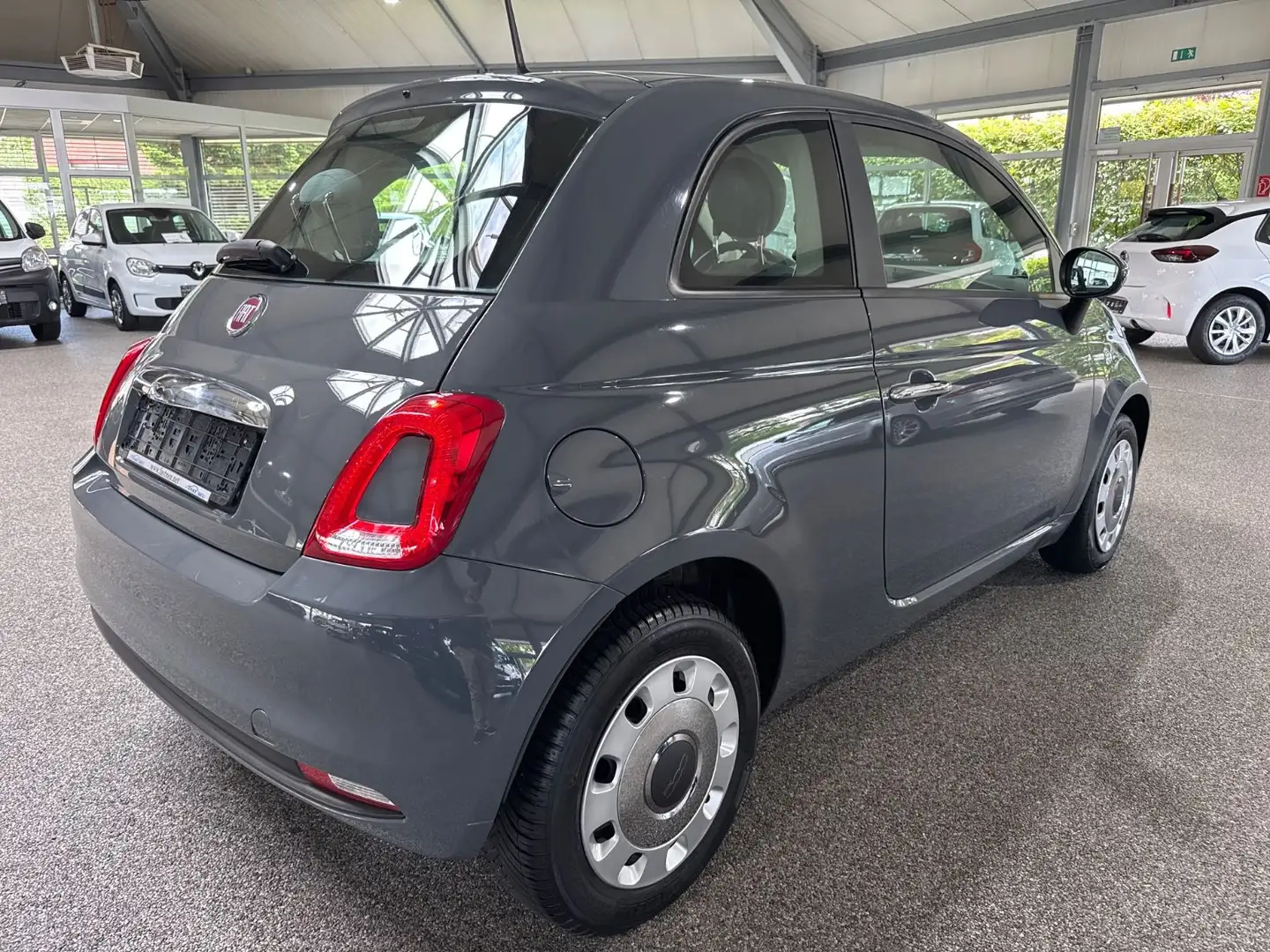 Fiat 500 1.2 8V Pop Star Klima EU6 2.Hand Scheckheft Grau - 2