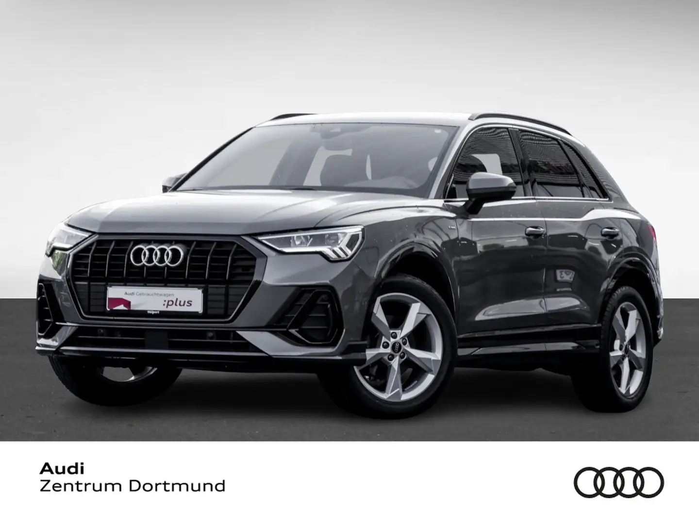 Audi Q3 35 S LINE BLACKPAK AHK CAM ACC ALU19 eKLAPPE Gris - 1