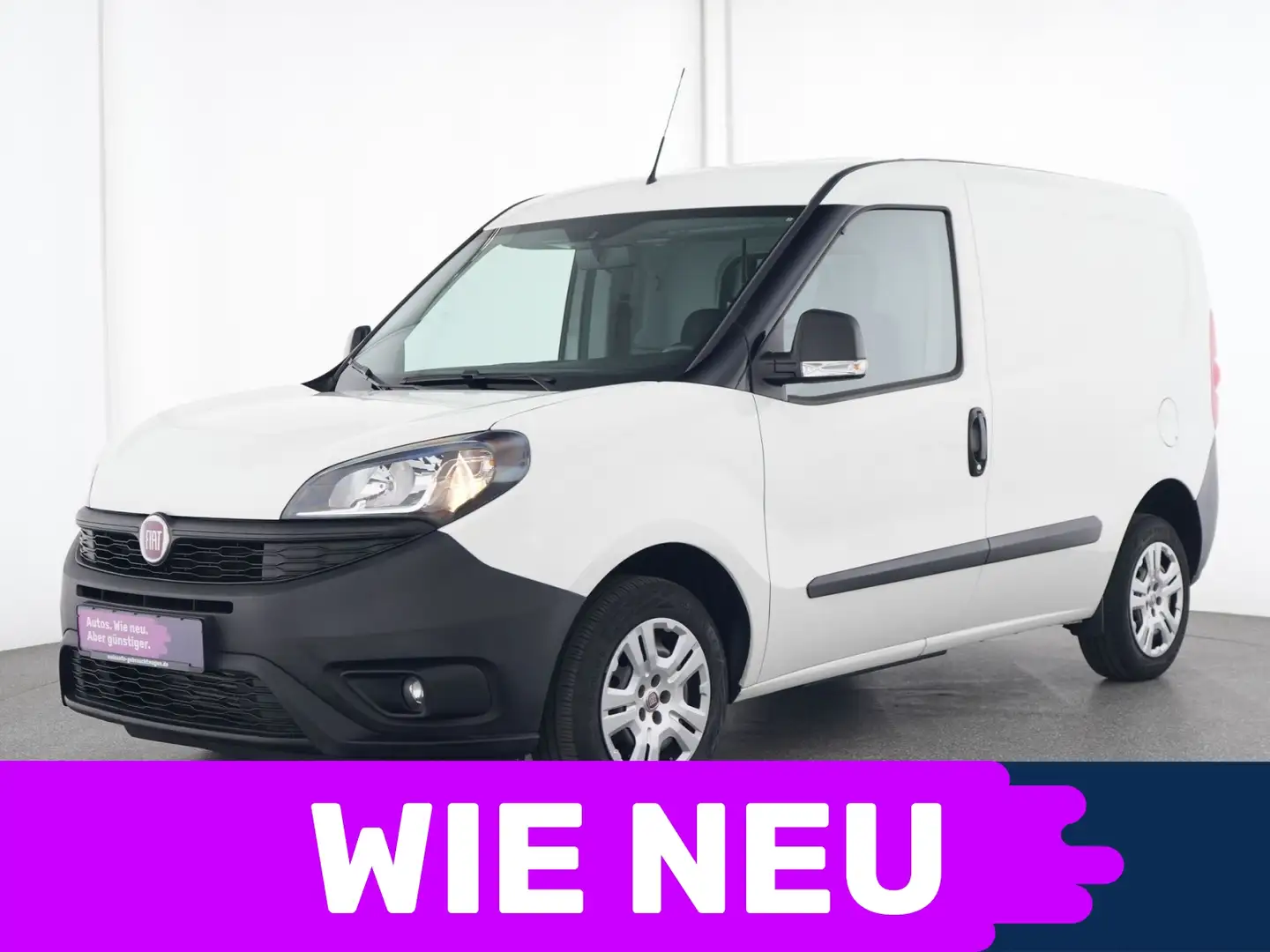 Fiat Doblo Cargo SX PDC|Berganfahrhilfe|Klimaanlage Weiß - 1