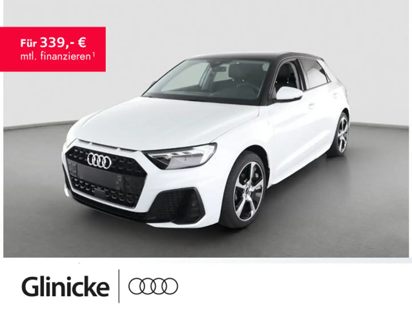 Audi A1 S line 25 TFSI LED/Nav/17''/ASI/Tem Weiß - 1