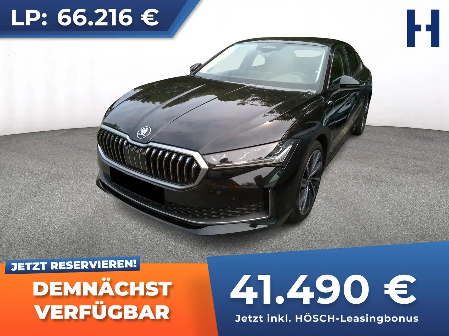Skoda Superb TSI iV L&K LEDER ASSISTENZ PLUS 360° CANTON +++ Schwarz - 1