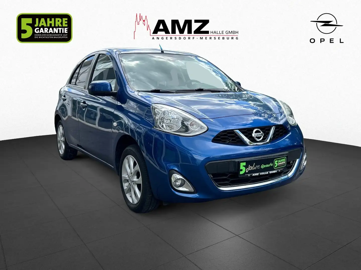 Nissan Micra 1.2 Acenta Klimaautomatik*Sitzheizung*LM Blau - 2