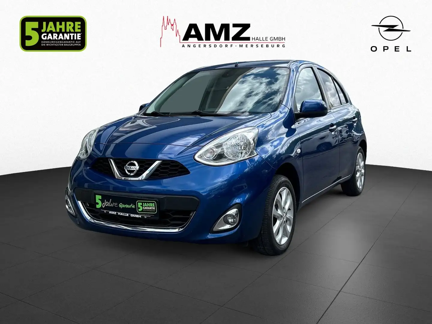 Nissan Micra 1.2 Acenta Klimaautomatik*Sitzheizung*LM Blau - 1