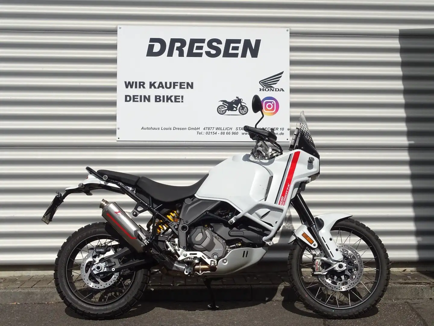 Ducati DesertX 900 ABS * 3.000KM * 1. Hand * Fehér - 1