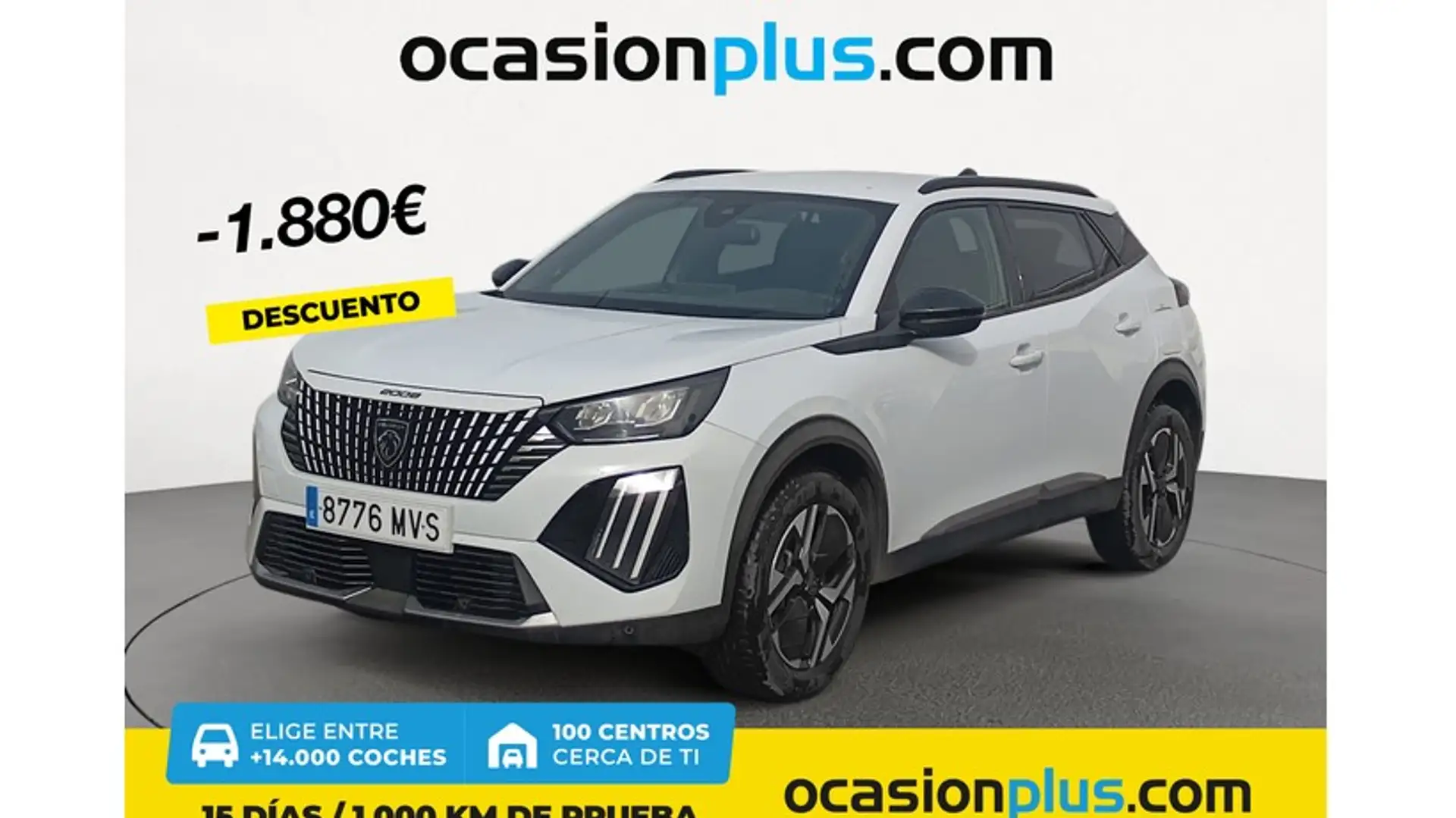 Peugeot 2008 1.2 PureTech S&S Allure EAT8 130 Weiß - 1