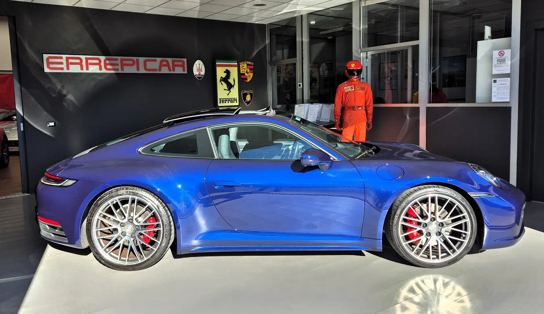 Porsche 911 992 Coupe 3.0 Carrera 4S PDK NAZIONALE-IVA ESPOSTA Blau - 1