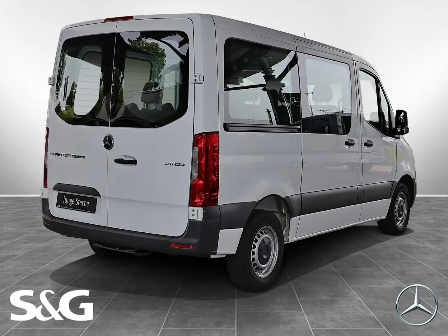 Mercedes-Benz Sprinter 211 CDI Tourer Kompakt Weiß - 2
