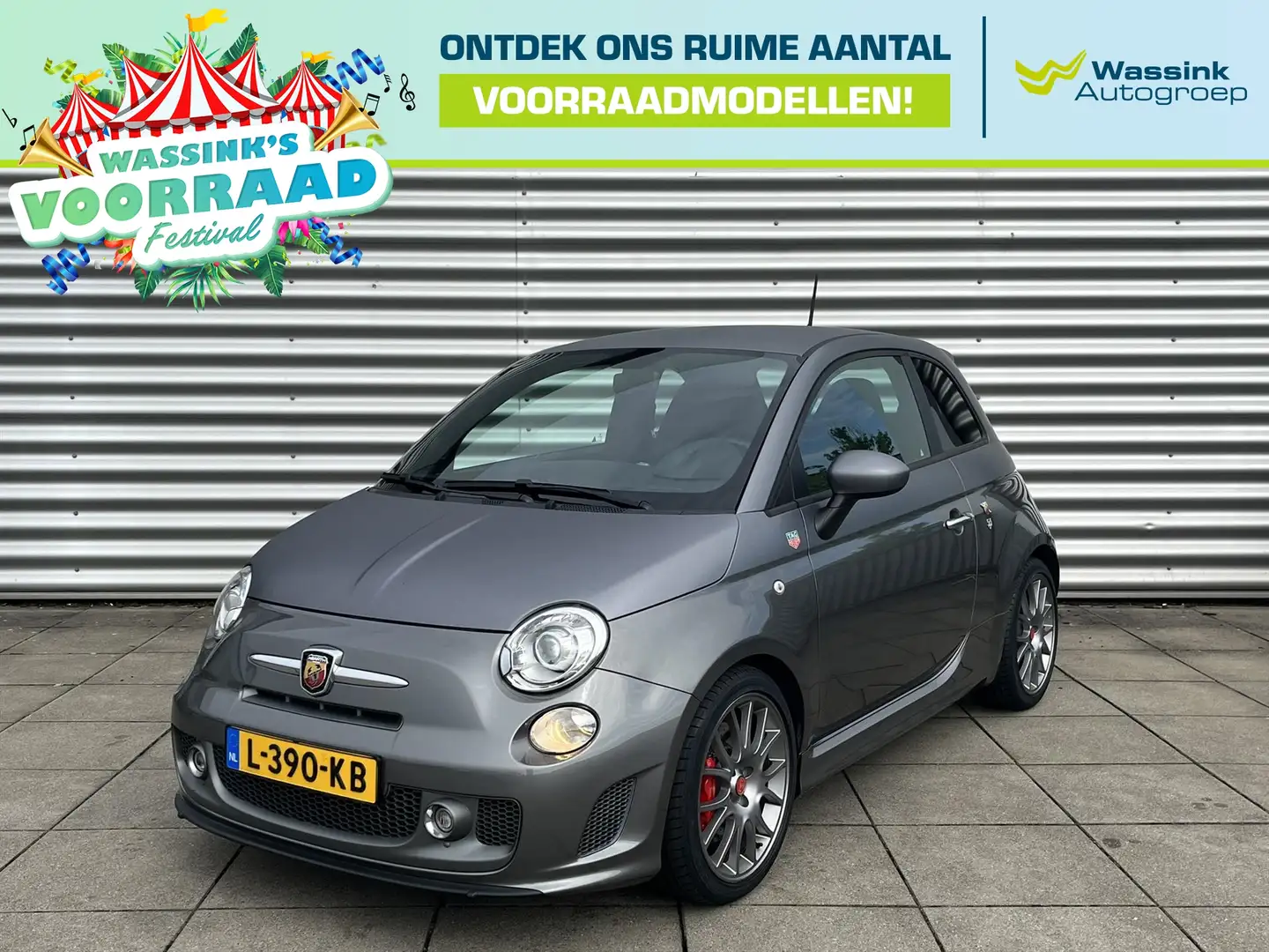 Fiat 500 Abarth 1.4 Turbo T-Jet 16v 180pk Competizione “By Tag Heu Gris - 1