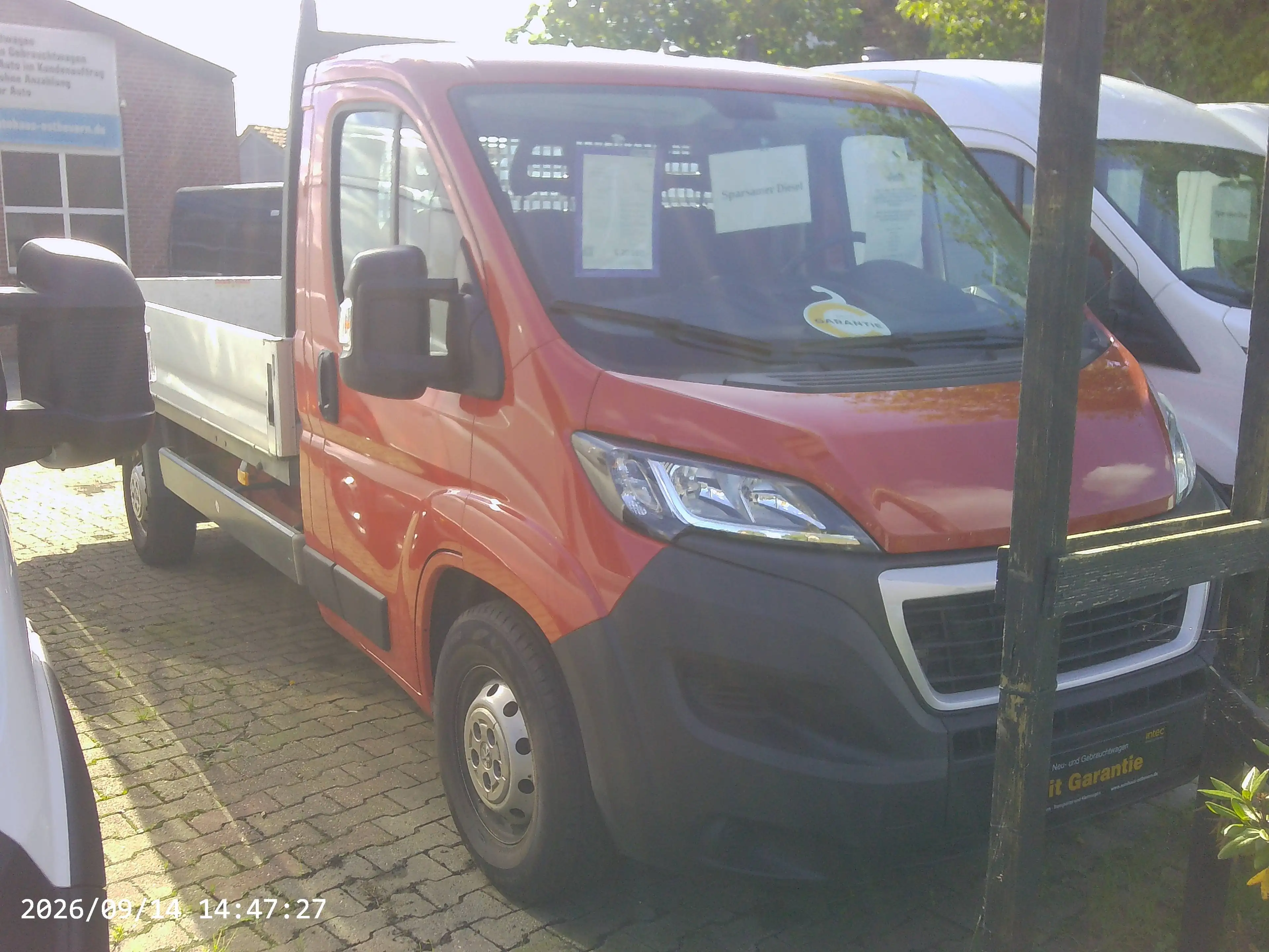 Peugeot Boxer L4 Pritsche*1.Hand*AHK*Tüv neu*Garantie*Klima*Tempomat*Beifahrerairbag* — photo 2