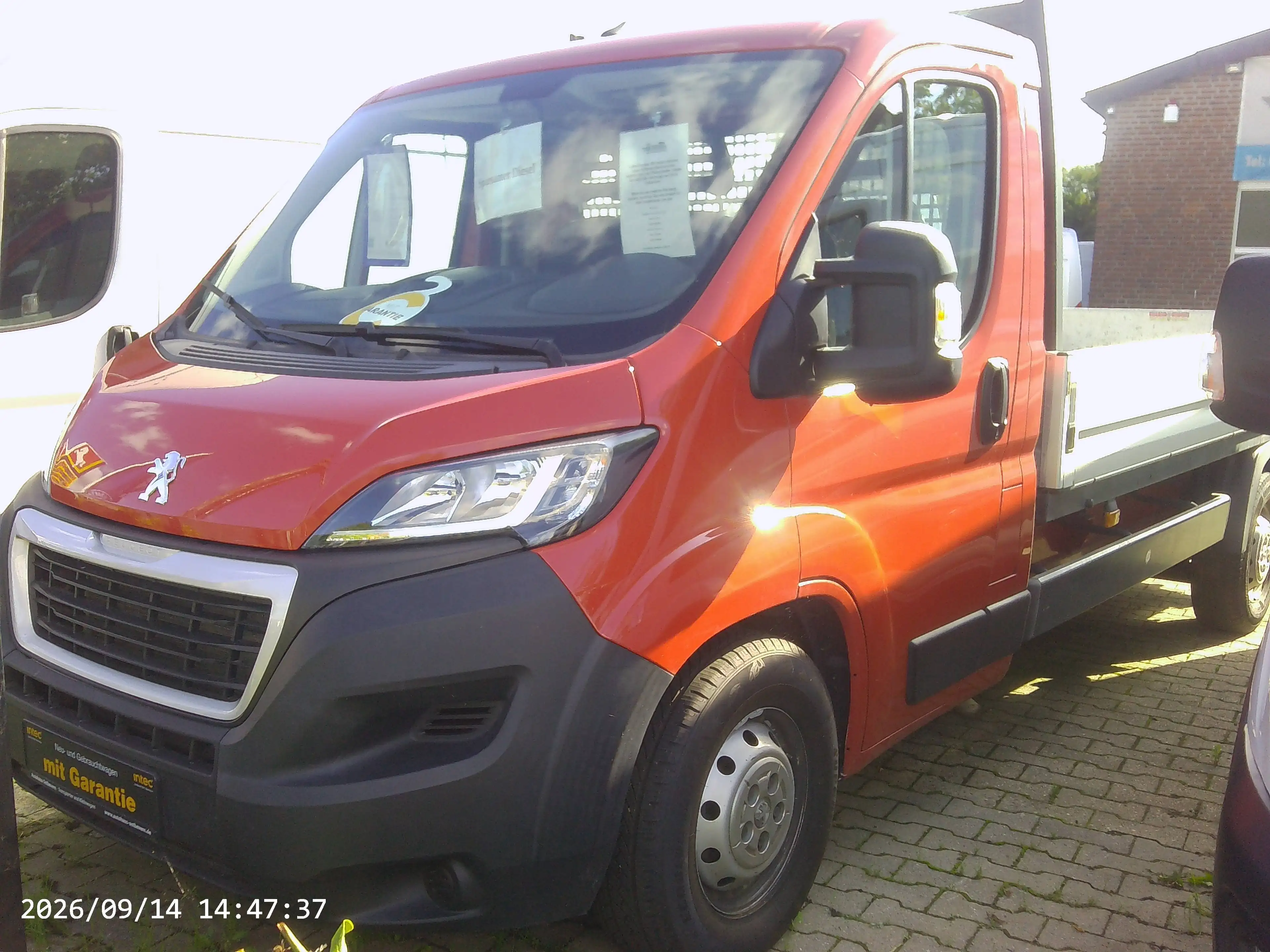 Peugeot Boxer L4 Pritsche*1.Hand*AHK*Tüv neu*Garantie*Klima*Tempomat*Beifahrerairbag*