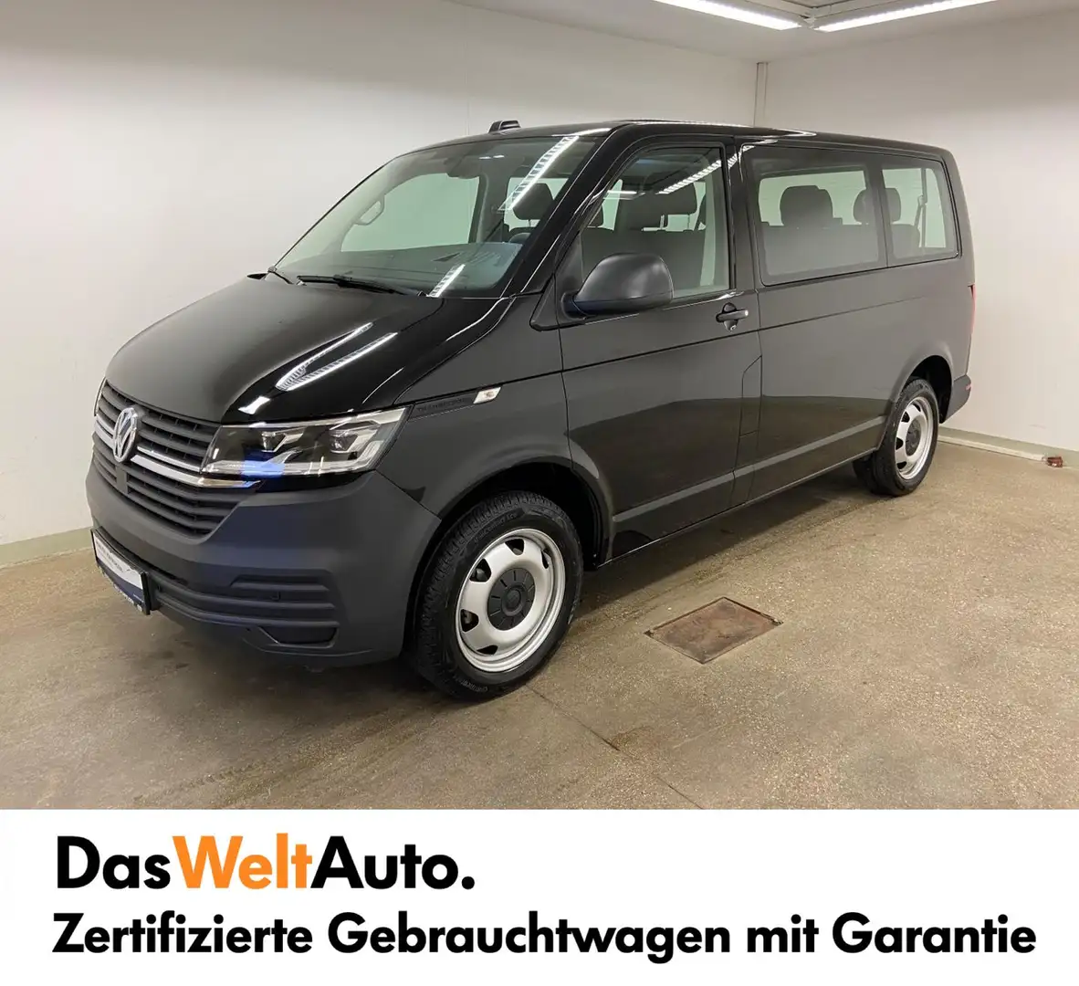 Volkswagen T6.1 Transporter Kombi TDI Zwart - 1