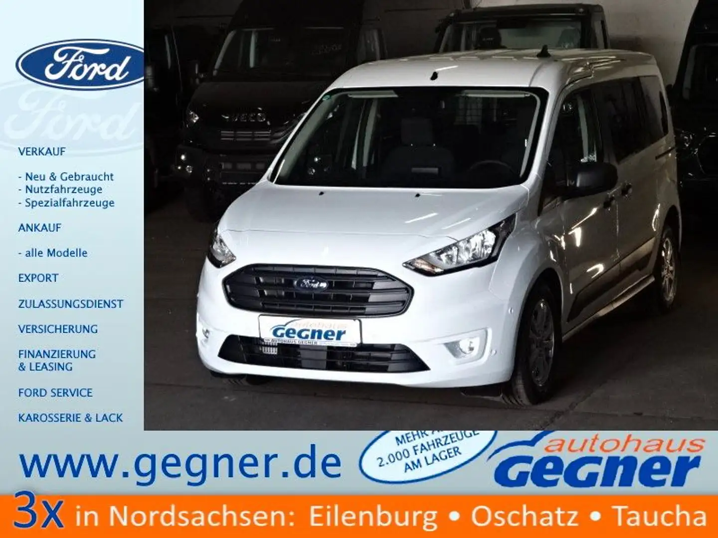 Ford Transit Connect 240L2 LKW Trend Kombi Autom AHK Alb - 1