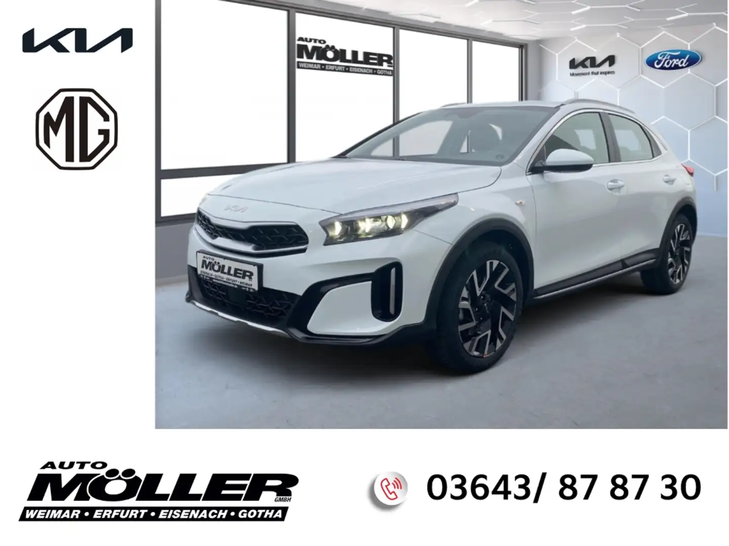 Kia XCeed Vision 1.5T DCT7 Navi ACC Kamera LED Klima Blanc - 1