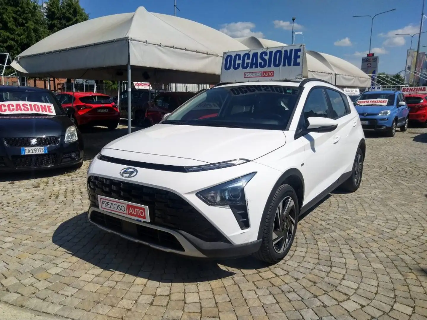 Hyundai BAYON 1.0 T-GDI Hybrid 48V iMT XLine Bianco - 2