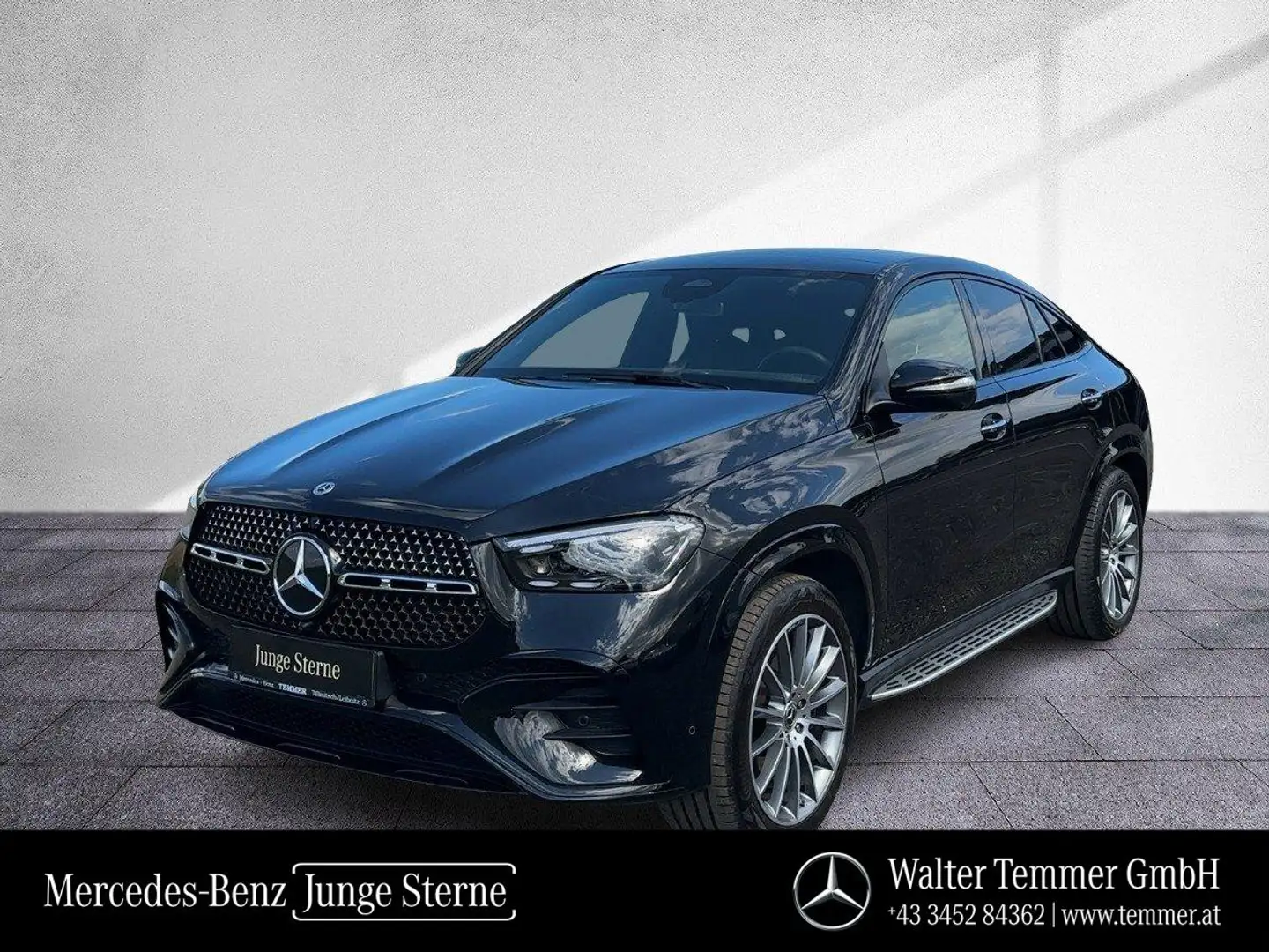 Mercedes-Benz GLE 450 d 4M Coupé NP:139.003 AMG PREM+AIR STHZG Schwarz - 1