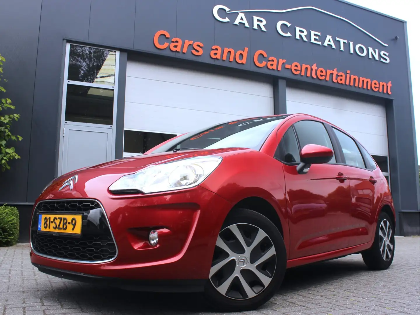 Citroen C3 1.6 e-HDi Dynamique Airco Cruise Rouge - 1