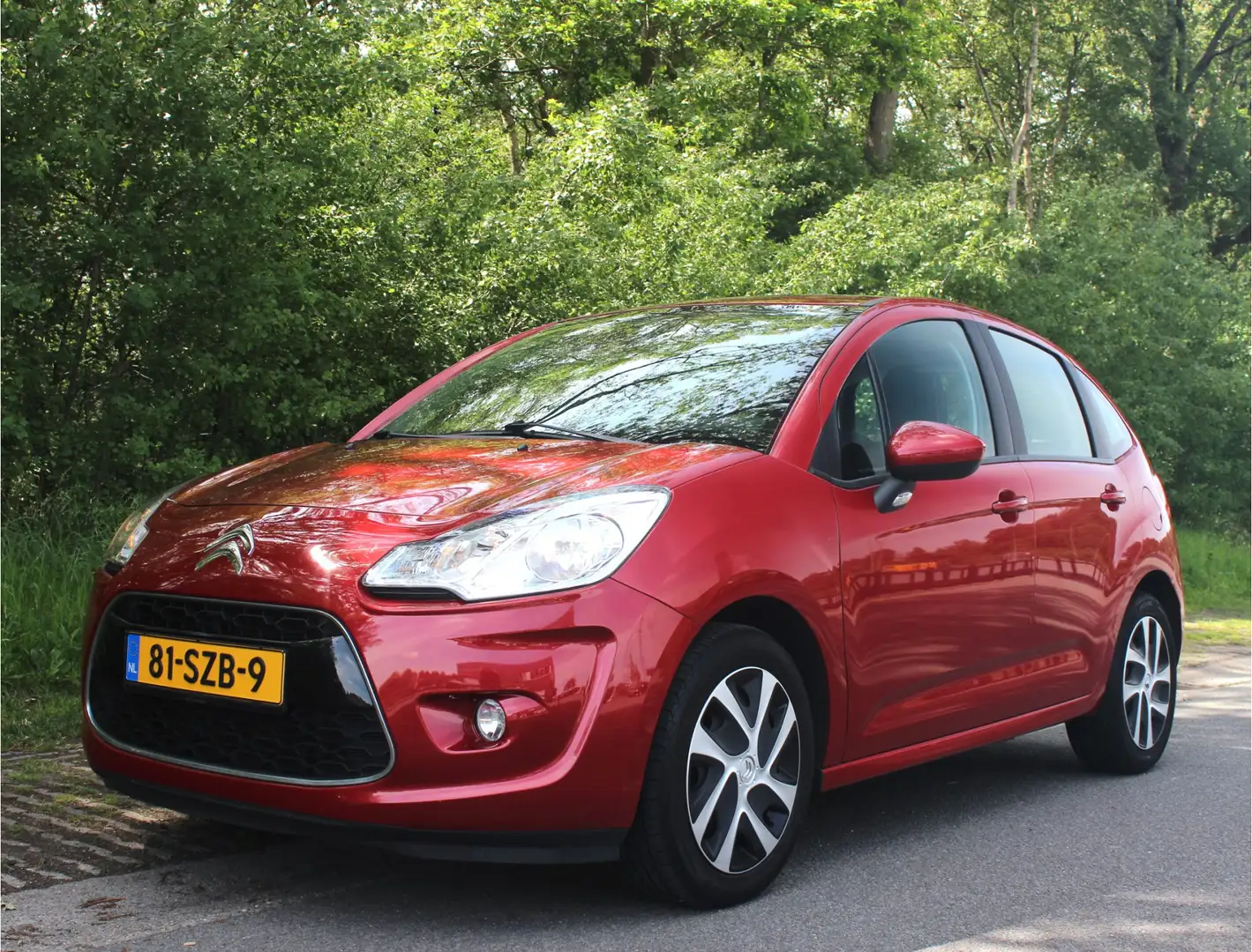 Citroen C3 1.6 e-HDi Dynamique Airco Cruise Rouge - 2