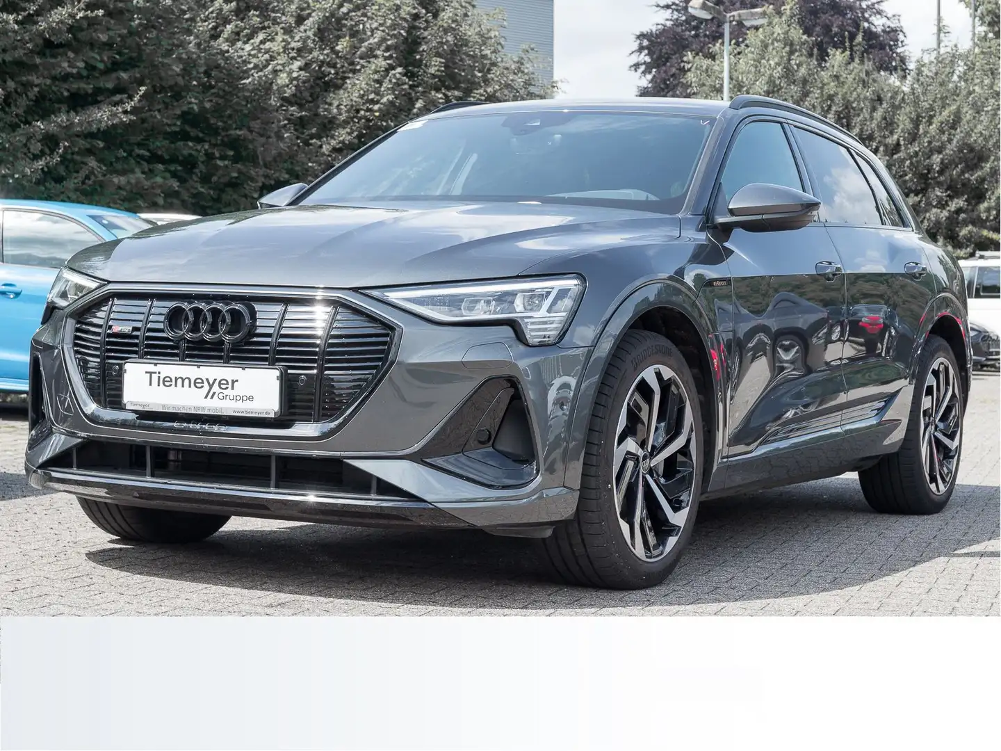 Audi e-tron 50 Q 2x S LINE LM21 ALCANTARA KAMERA OPS+ Gris - 2