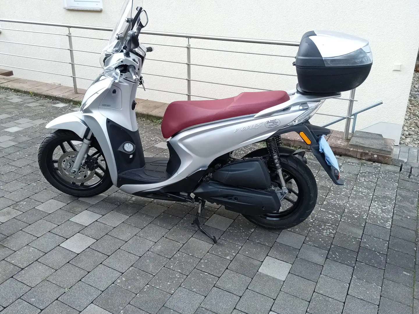 Kymco People 125 New People S 125i ABS Silber - 2