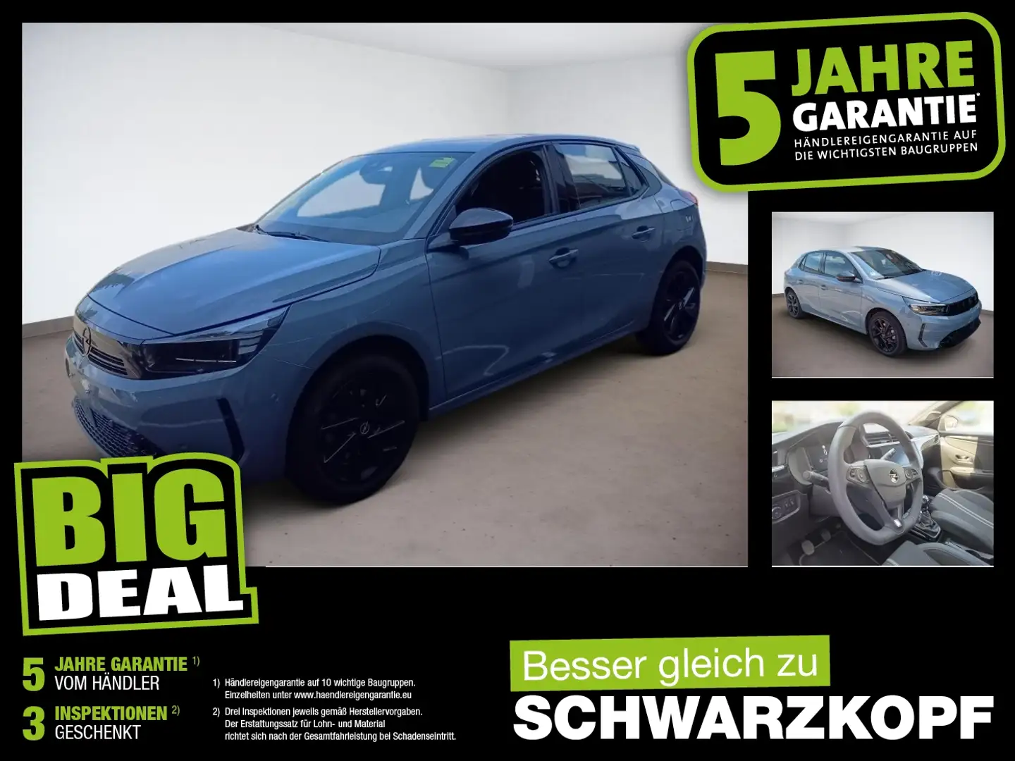 Opel Corsa F 1.2T Sitzheizung,Parkpilot,Rückfahrkamera Gris - 1